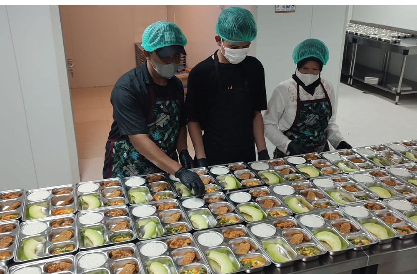 Sistem pengolahan pangan MBG