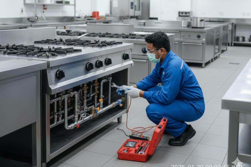 Stabilisasi Suplai Gas Jam Operasional