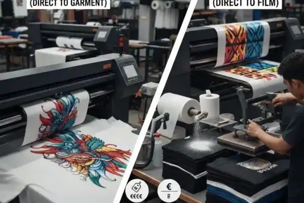 perbedaan biaya DTG dan DTF