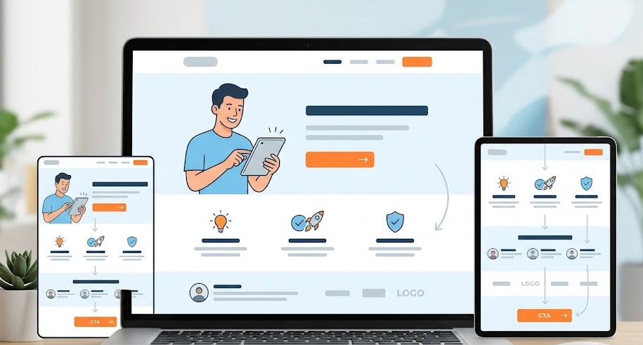 best practice landing page