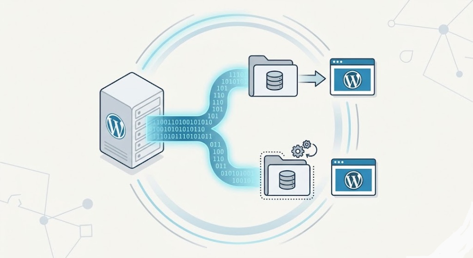 cara clone database WordPress